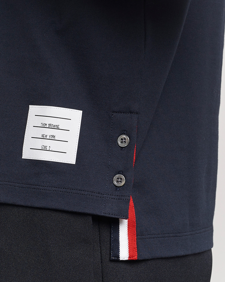 Mies | T-paidat | Thom Browne | Short Sleeve Pocket T-Shirt Navy