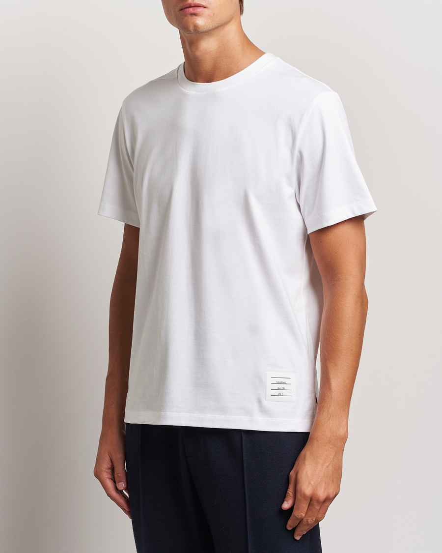 Mies | T-paidat | Thom Browne | Relaxed Fit Short Sleeve T-Shirt White