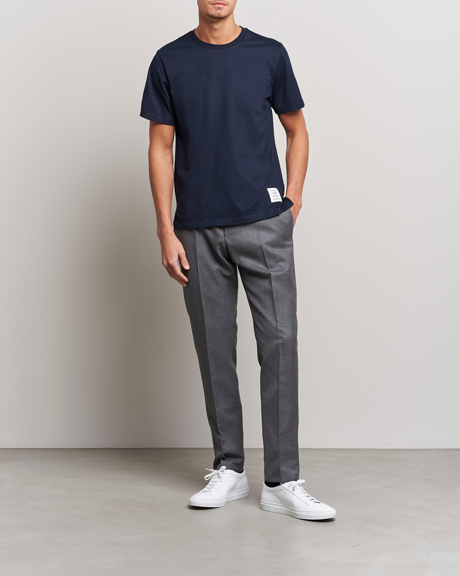 Mies | T-paidat | Thom Browne | Relaxed Fit T-Shirt Navy