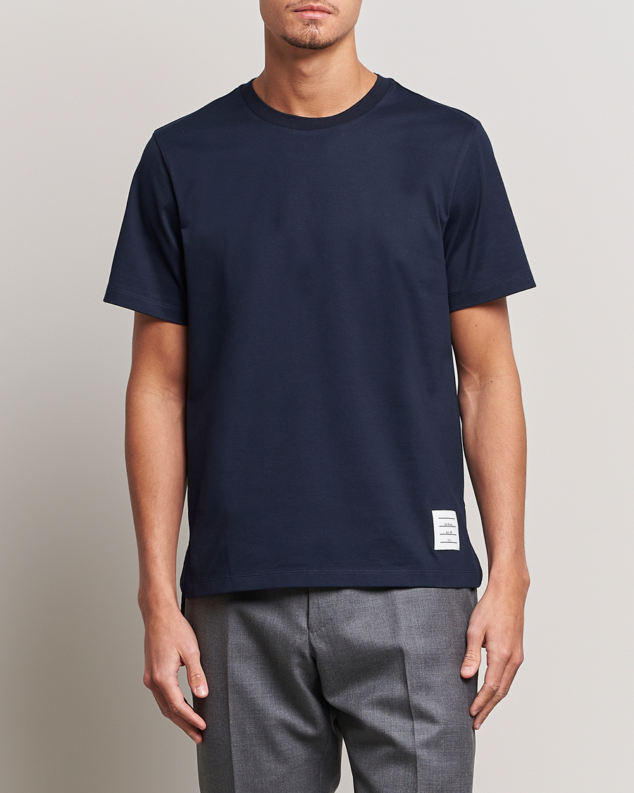 Mies | T-paidat | Thom Browne | Relaxed Fit T-Shirt Navy