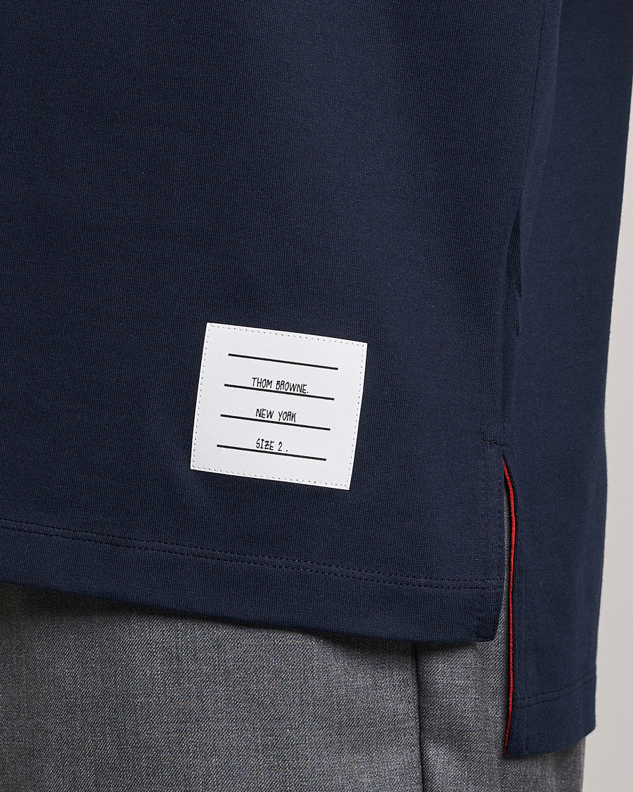 Mies | T-paidat | Thom Browne | Relaxed Fit Short Sleeve T-Shirt Navy
