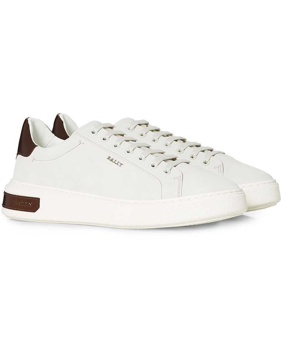 Mies | Bally Miky Sneaker Dusty White Suede | Bally | Miky Sneaker Dusty White Suede
