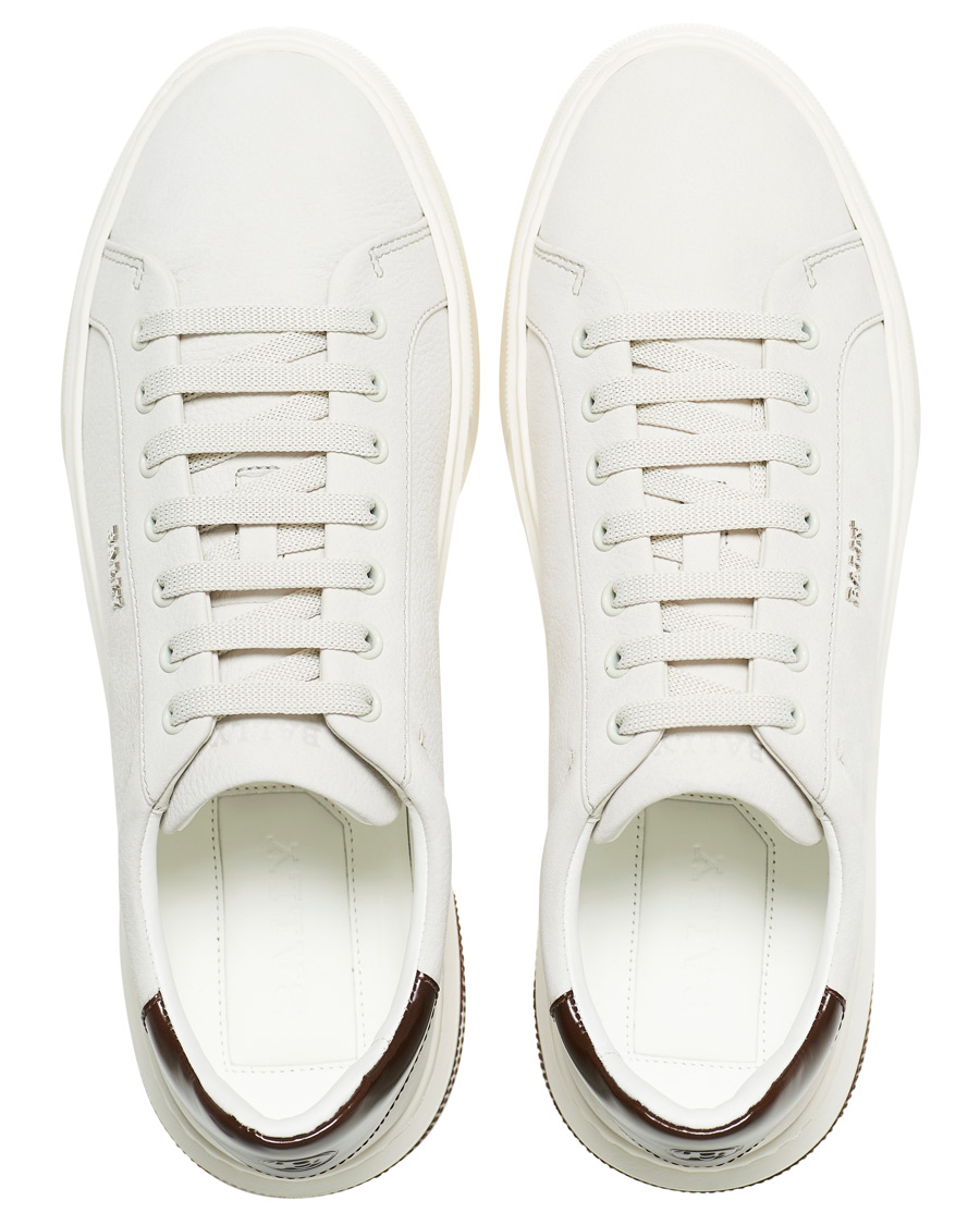 Mies | Bally Miky Sneaker Dusty White Suede | Bally | Miky Sneaker Dusty White Suede