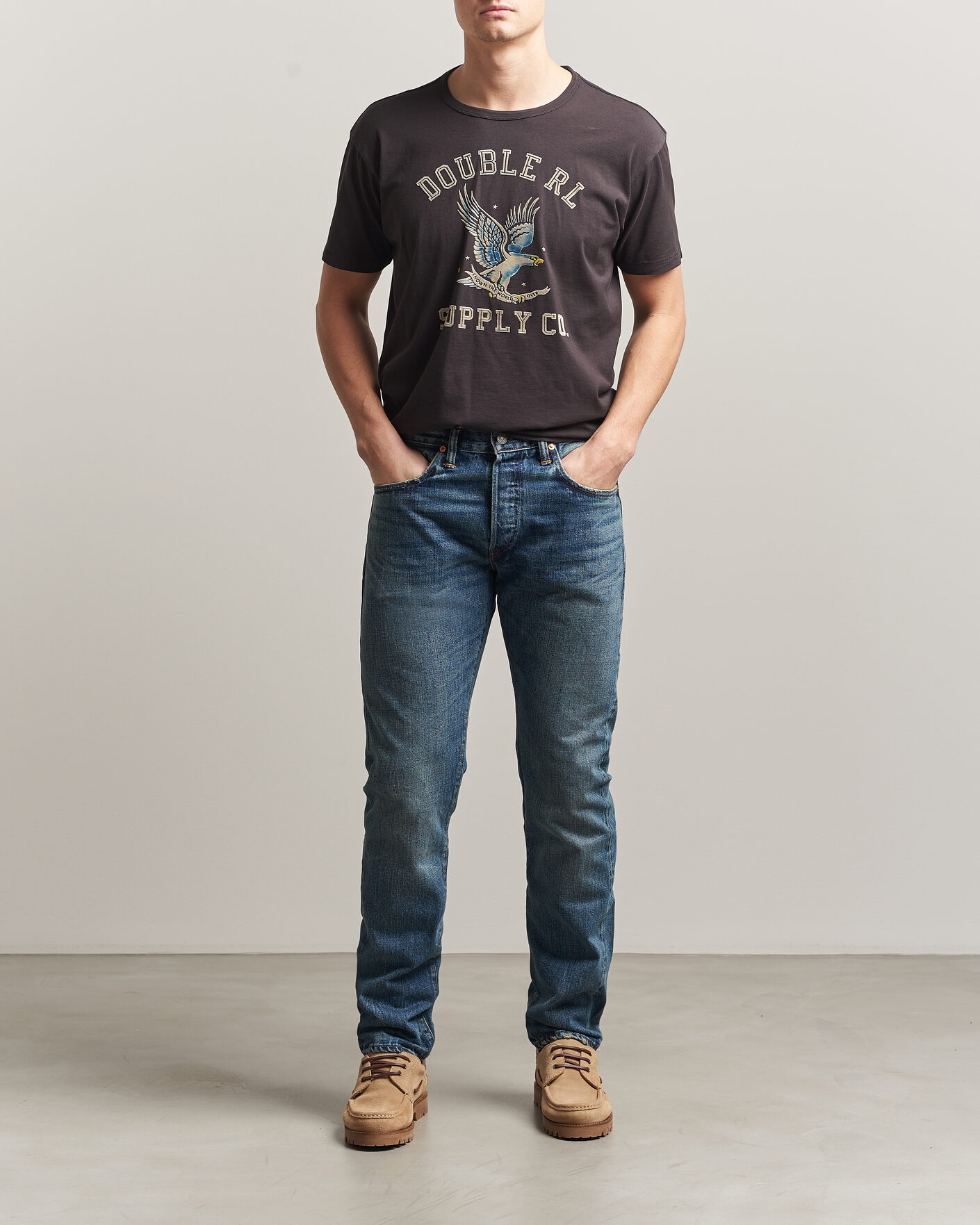 Mies | Housut | RRL | Slim Fit Selvedge Denim Hillsview Wash