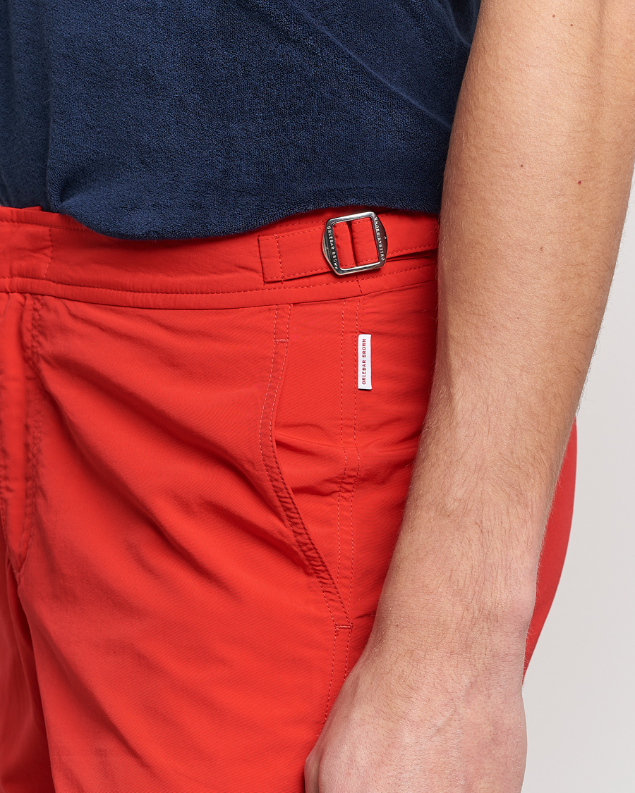 Mies | Uimahousut | Orlebar Brown | Bulldog II Medium Length Swim Shorts Rescue Red