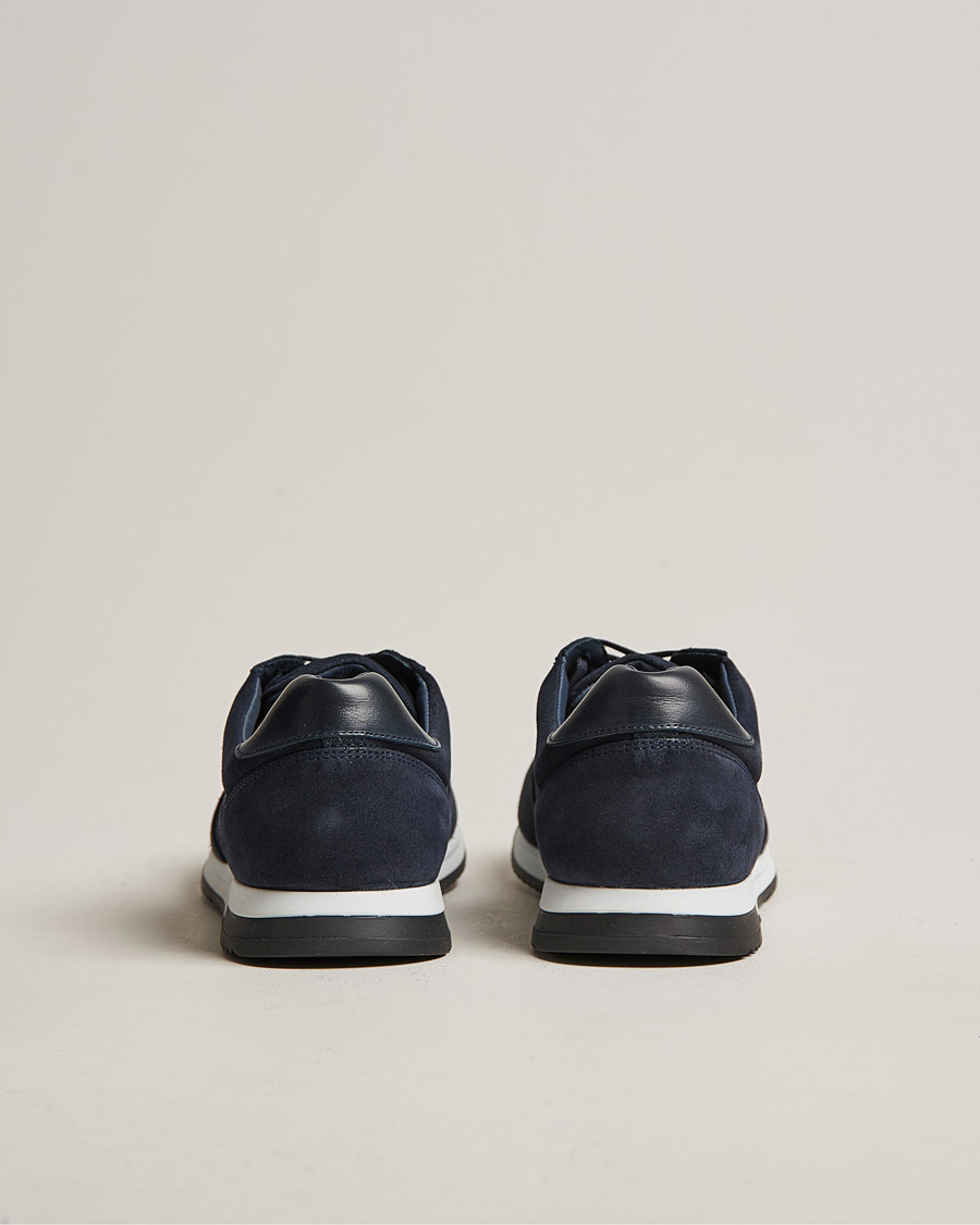 Mies | Tennarit | Design Loake | Bannister Running Sneaker Navy Suede