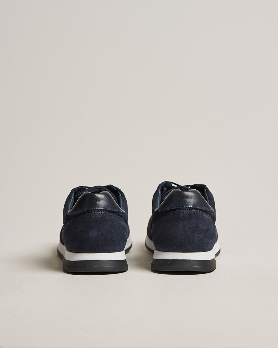 Mies | Tennarit | Loake Shoemakers | Bannister Running Sneaker Navy Suede