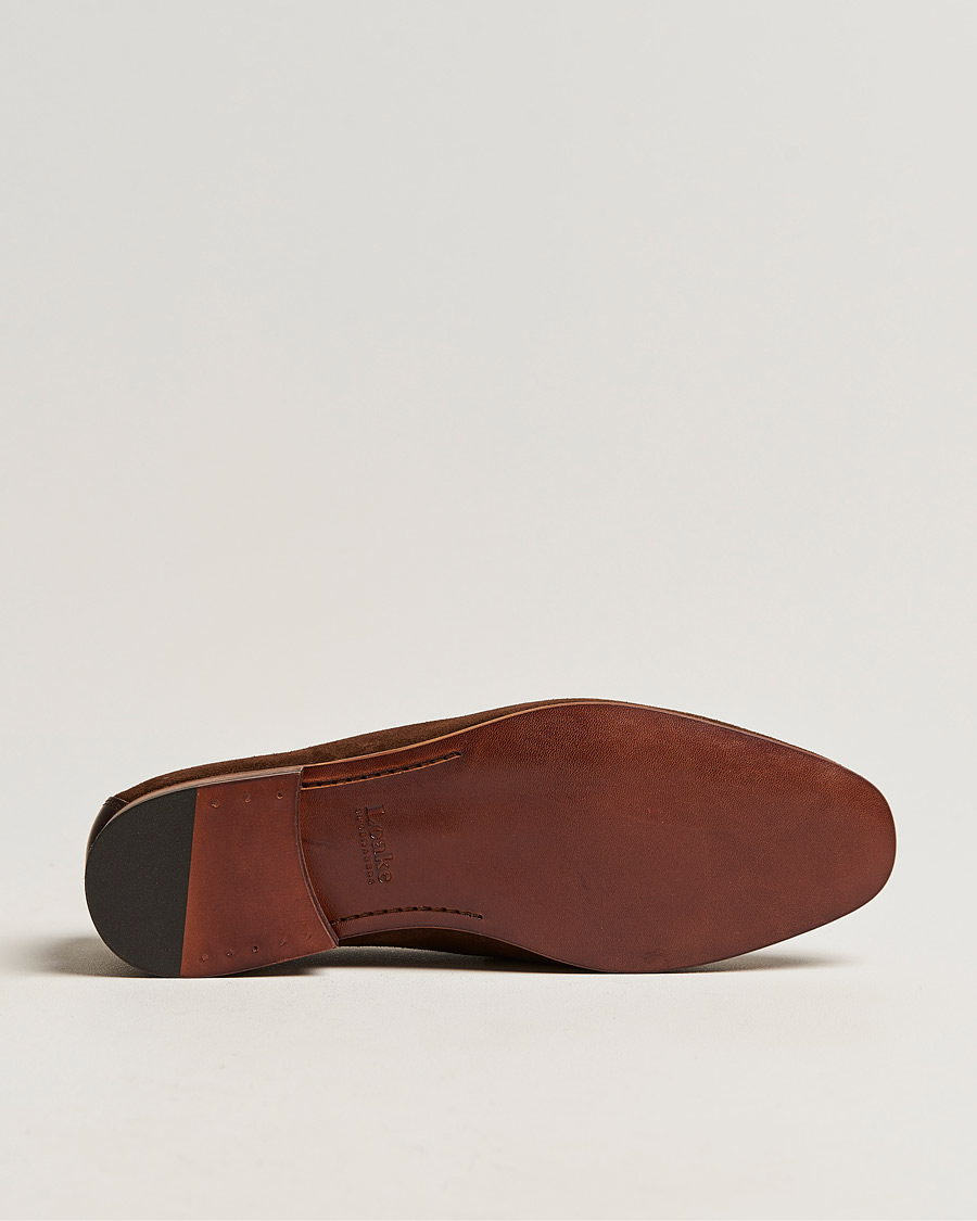 Mies | Loake Lifestyle Darwin Loafer Dark Brown Suede | Loake Lifestyle | Darwin Loafer Dark Brown Suede