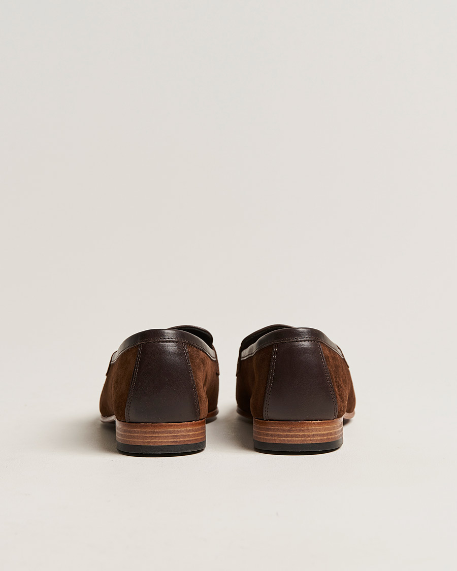 Mies | Loake Lifestyle Darwin Loafer Dark Brown Suede | Loake Lifestyle | Darwin Loafer Dark Brown Suede