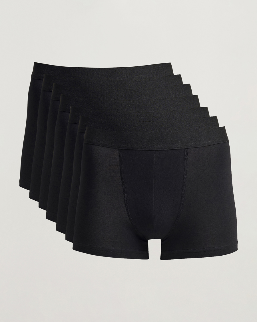 Mies | Alusvaatteet | Bread & Boxers | 7-Pack Boxer Brief Black