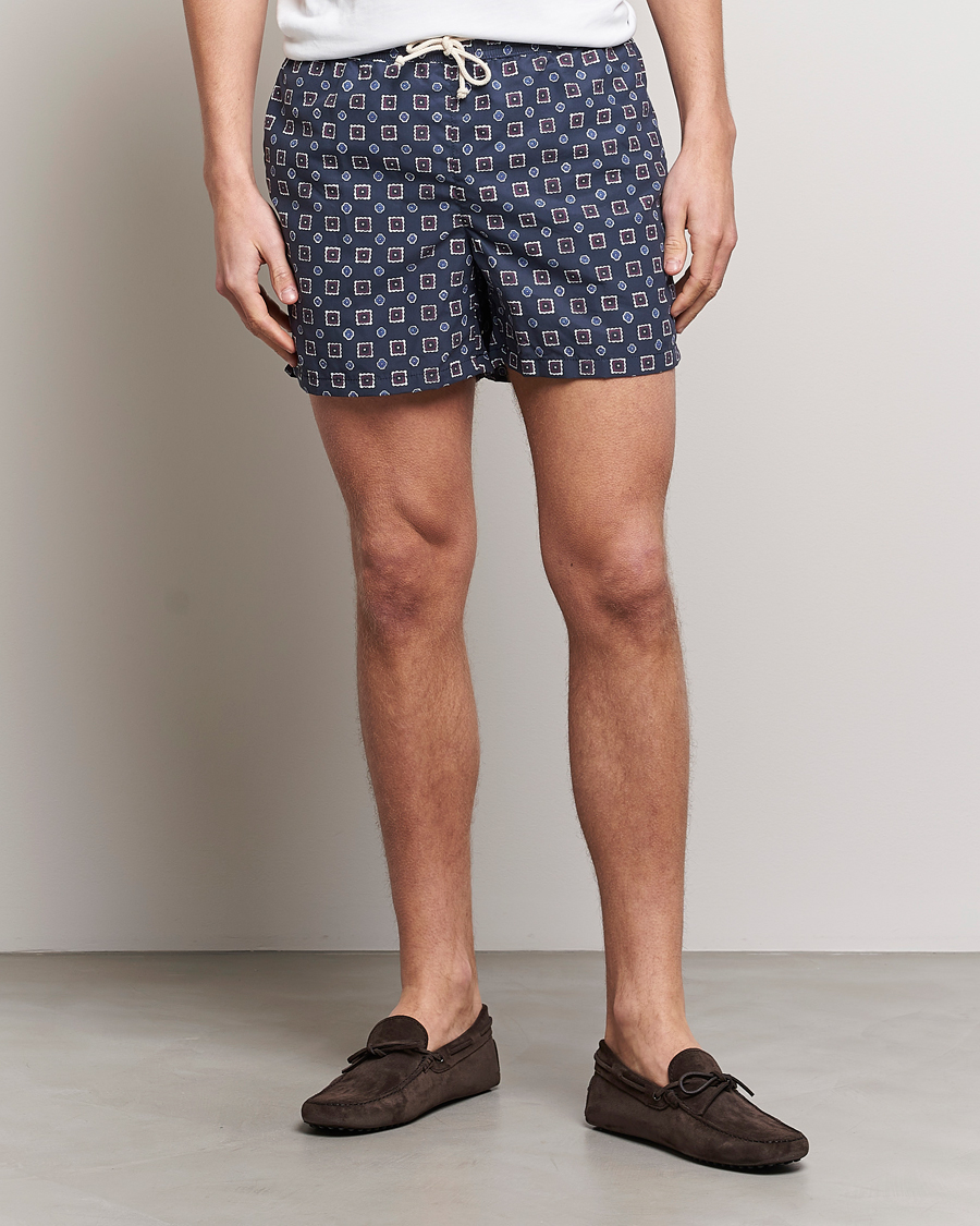 Mies | Uimahousut | Ripa Ripa | Scirocco Printed Swimshorts Blue