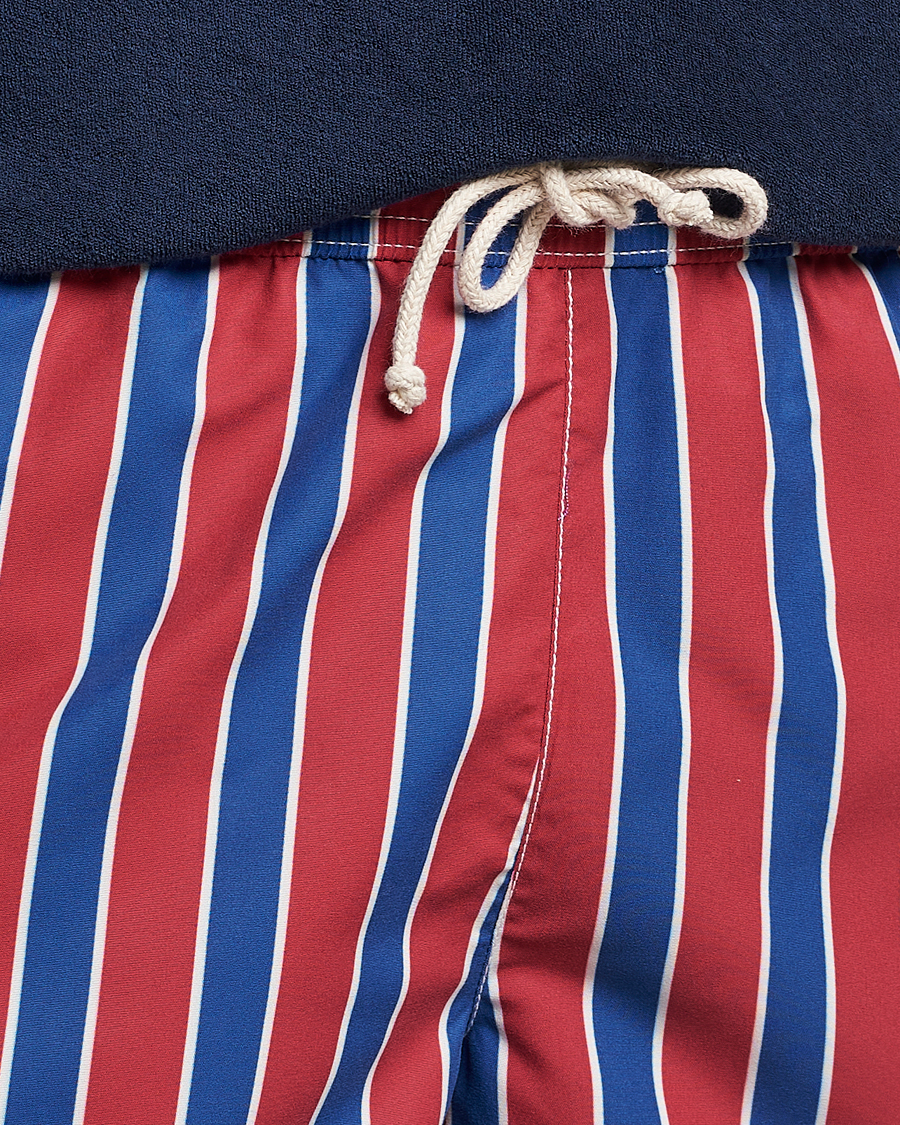 Mies | Uimahousut | Ripa Ripa | Monterosso Striped Swimshorts Red/Blue