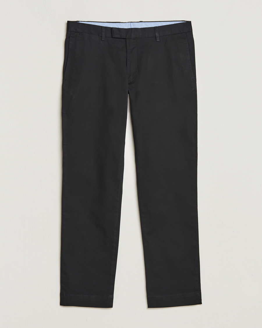 Mies | Housut | Polo Ralph Lauren | Slim Fit Stretch Chinos Black