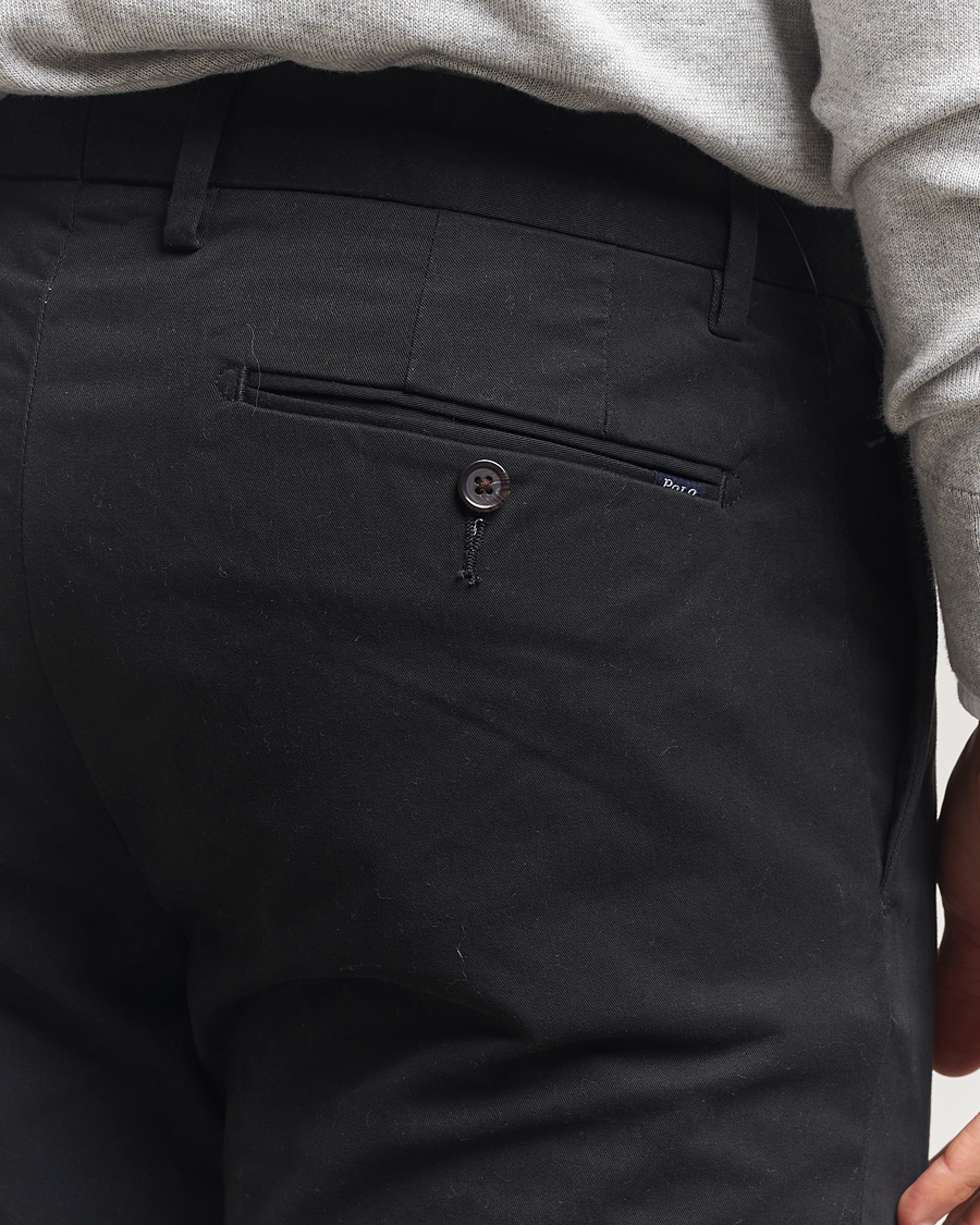 Mies | Housut | Polo Ralph Lauren | Slim Fit Stretch Chinos Black