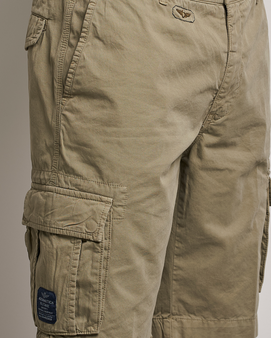 Mies | Shortsit | Aeronautica Militare | BE066 Cargo Shorts Green