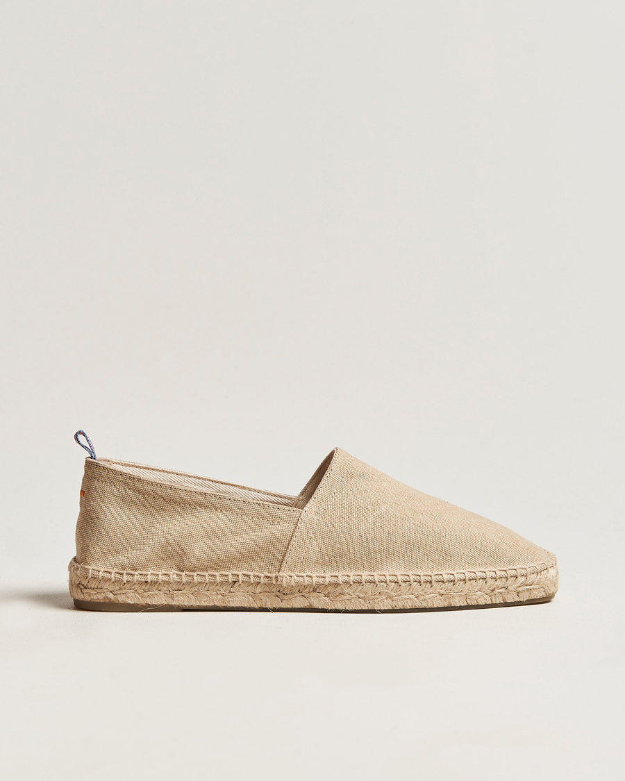Mies | Espadrillot | Castañer | Pablo Washed Canvas Espadrilles Sand