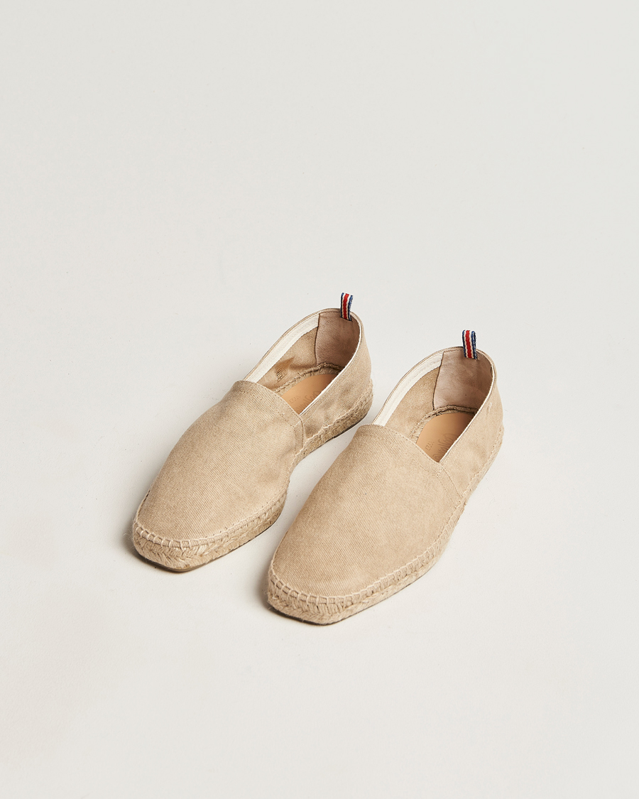 Mies | Espadrillot | Castañer | Pablo Washed Canvas Espadrilles Sand