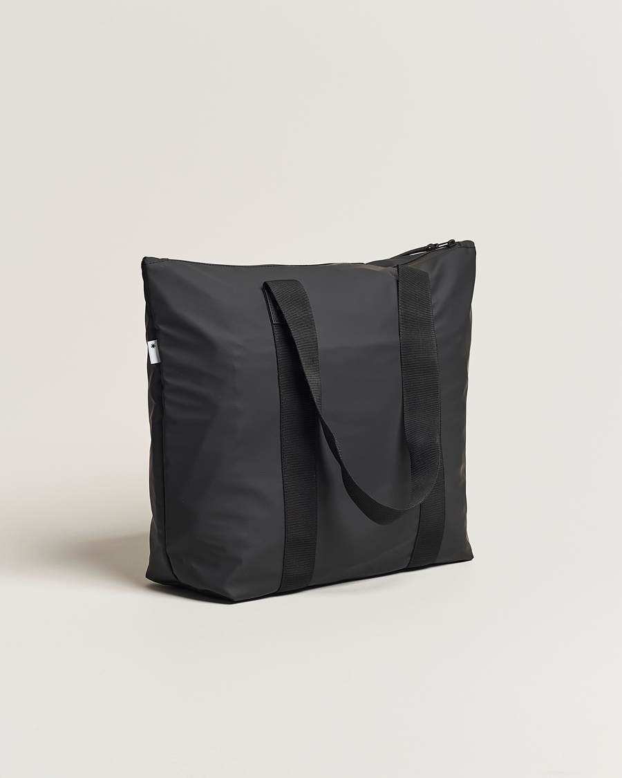 Mies | RAINS Tote Bag Rush Black | RAINS | Tote Bag Rush Black
