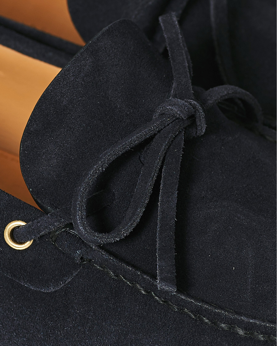 Mies | Car Shoe Driver Moccasin Navy Suede | Car Shoe | Driver Moccasin Navy Suede