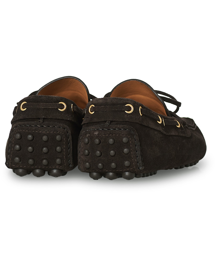 Mies | Car Shoe Driver Moccasin Dark Brown Suede | Car Shoe | Driver Moccasin Dark Brown Suede