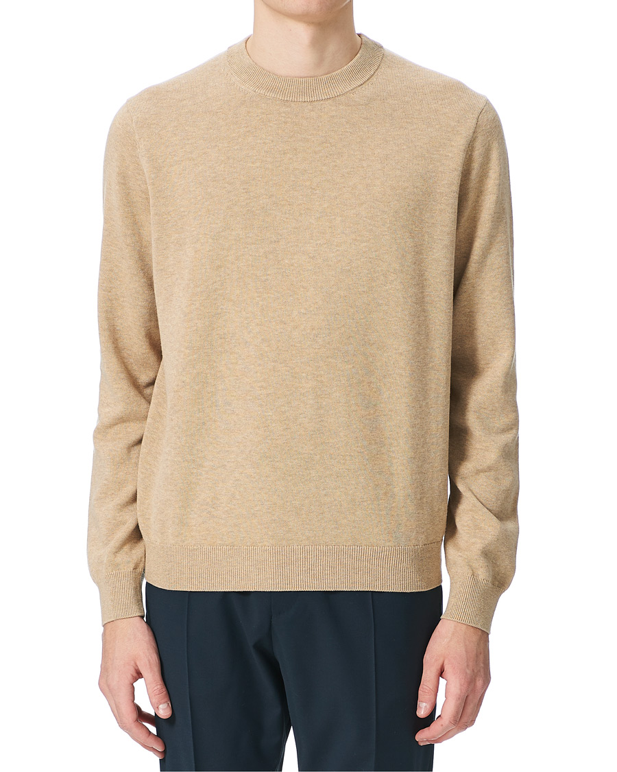 Mies | Puserot | Samsøe Samsøe | Samsøe & Samsøe Thijs Cotton/Cashmere Crew Neck Humus