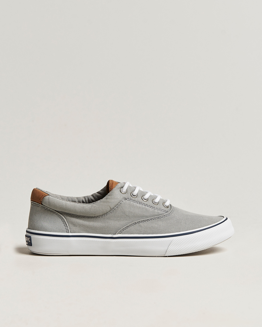 Mies | Sperry Striper II Canvas Sneaker Grey | Sperry | Striper II Canvas Sneaker Grey
