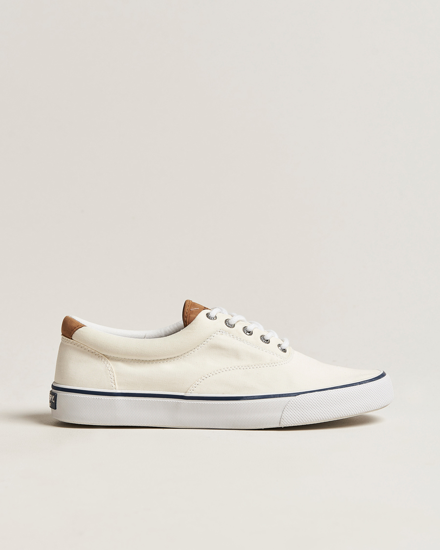 Mies | Sperry Striper II Canvas Sneaker White | Sperry | Striper II Canvas Sneaker White