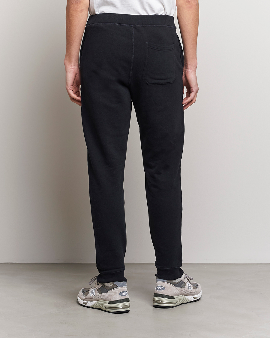 Mies | Housut | Sunspel | Cotton Loopback Track Pants Black