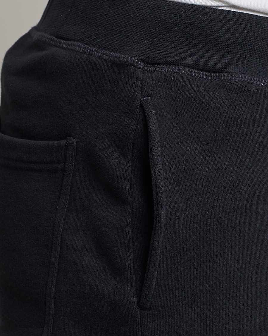 Mies | Housut | Sunspel | Cotton Loopback Track Pants Black