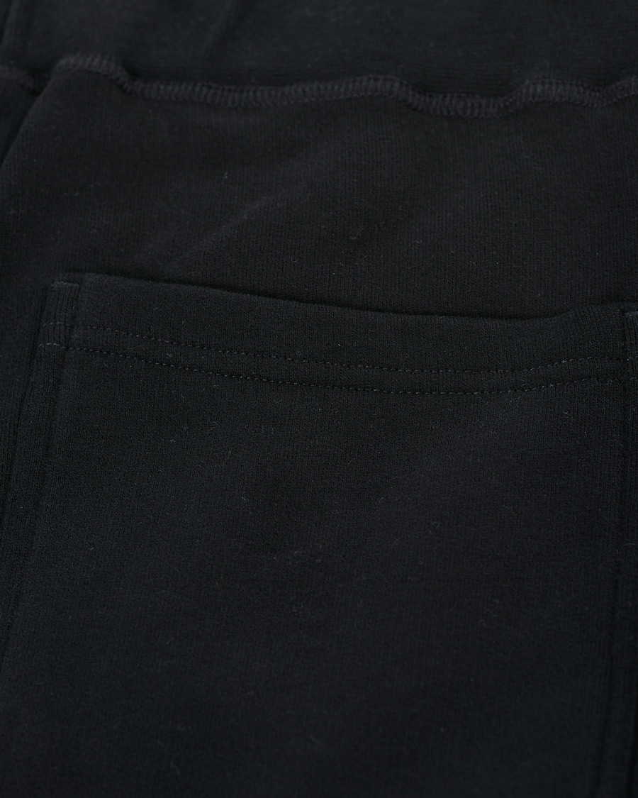 Mies | Housut | Sunspel | Cotton Loopback Track Pants Black