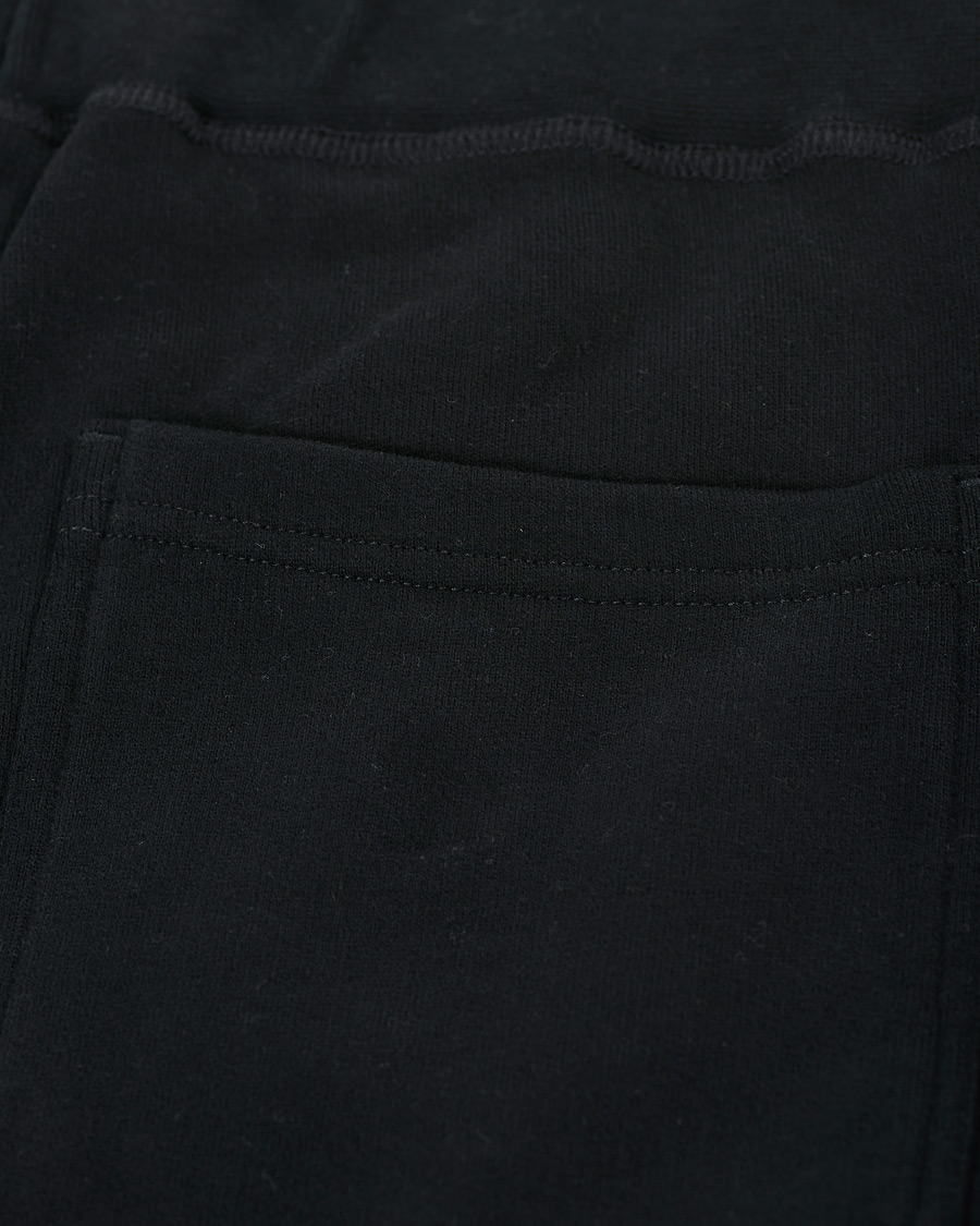 Mies | Housut | Sunspel | Cotton Loopback Track Pants Black