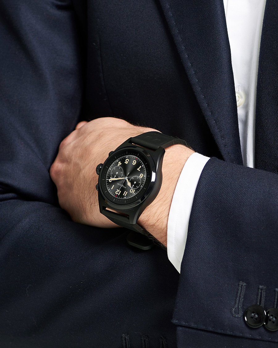 Mies |  | Montblanc | Summit Lite Smartwatch Black Rubber Strap