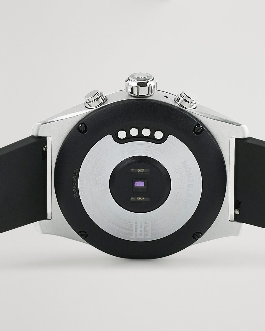 Mies | Montblanc Summit Lite Smartwatch Grey/Black Rubber Strap | Montblanc | Summit Lite Smartwatch Grey/Black Rubber Strap