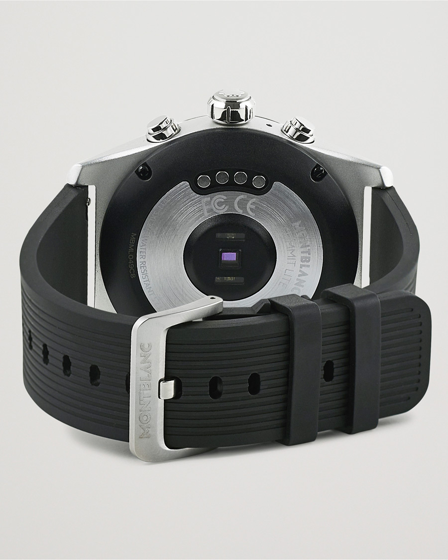 Mies | Montblanc Summit Lite Smartwatch Grey/Black Rubber Strap | Montblanc | Summit Lite Smartwatch Grey/Black Rubber Strap