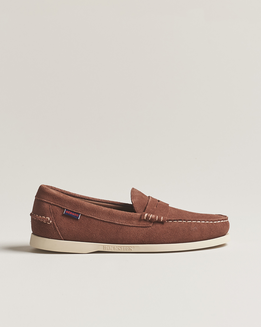 Mies | Sebago Dan Suede Loafer Dark Brown | Sebago | Dan Suede Loafer Dark Brown