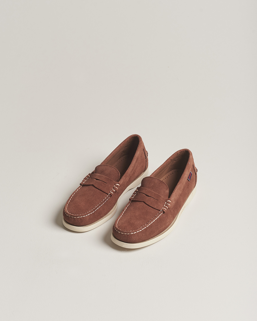 Mies | Sebago Dan Suede Loafer Dark Brown | Sebago | Dan Suede Loafer Dark Brown