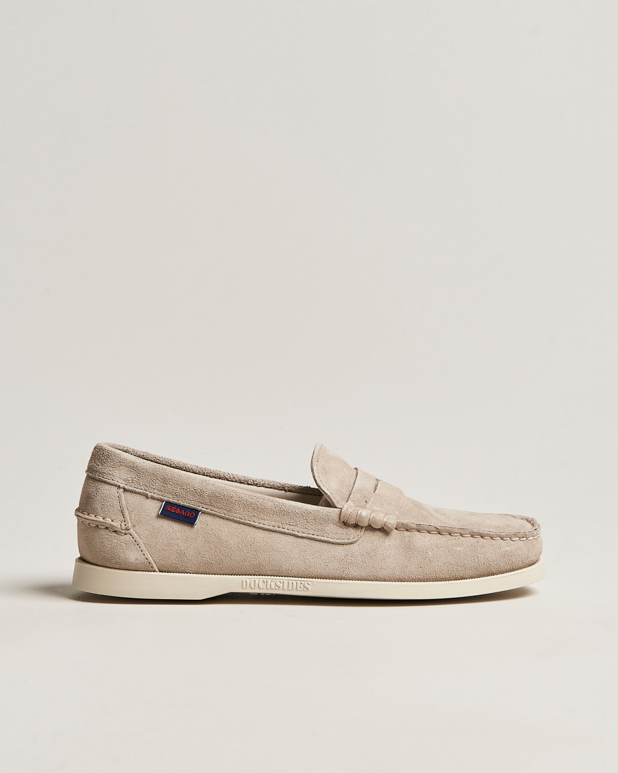 Mies | Loaferit | Sebago | Dan Suede Loafer Brown Taupe