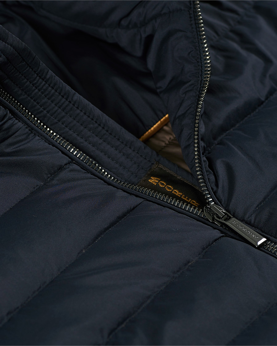 Mies | Takit | MooRER | Hybrid Padded Jacket Dark Blue