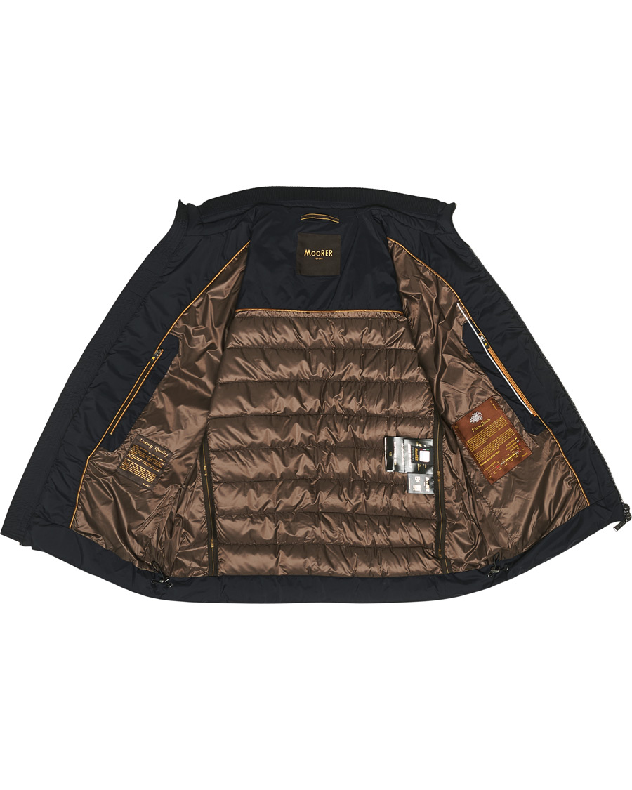 Mies | Takit | MooRER | Hybrid Padded Jacket Dark Blue