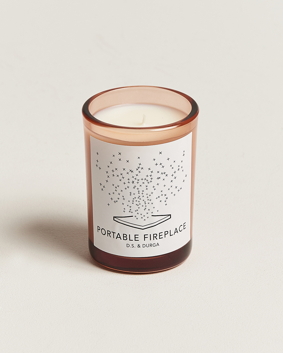 Mies | Tuoksukynttilät | D.S. & Durga | Portable Fireplace Scented Candle 200g