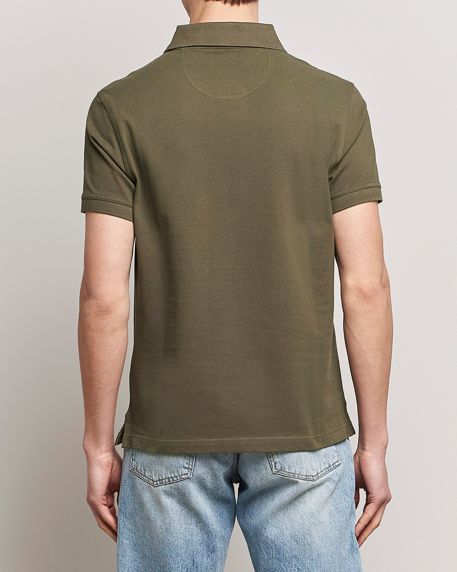 Mies | Pikeet | Barbour Lifestyle | Tartan Pique Polo Olive