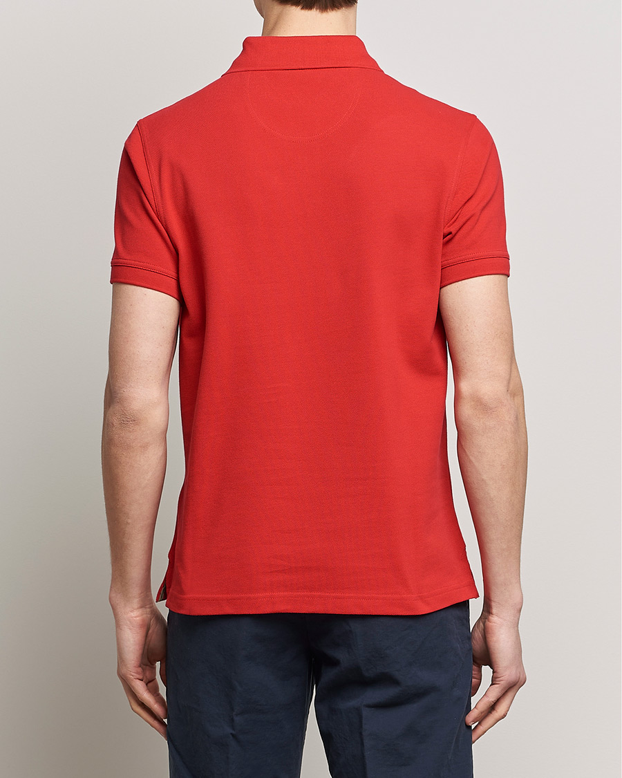 Mies | Pikeet | Barbour Lifestyle | Tartan Pique Polo Red