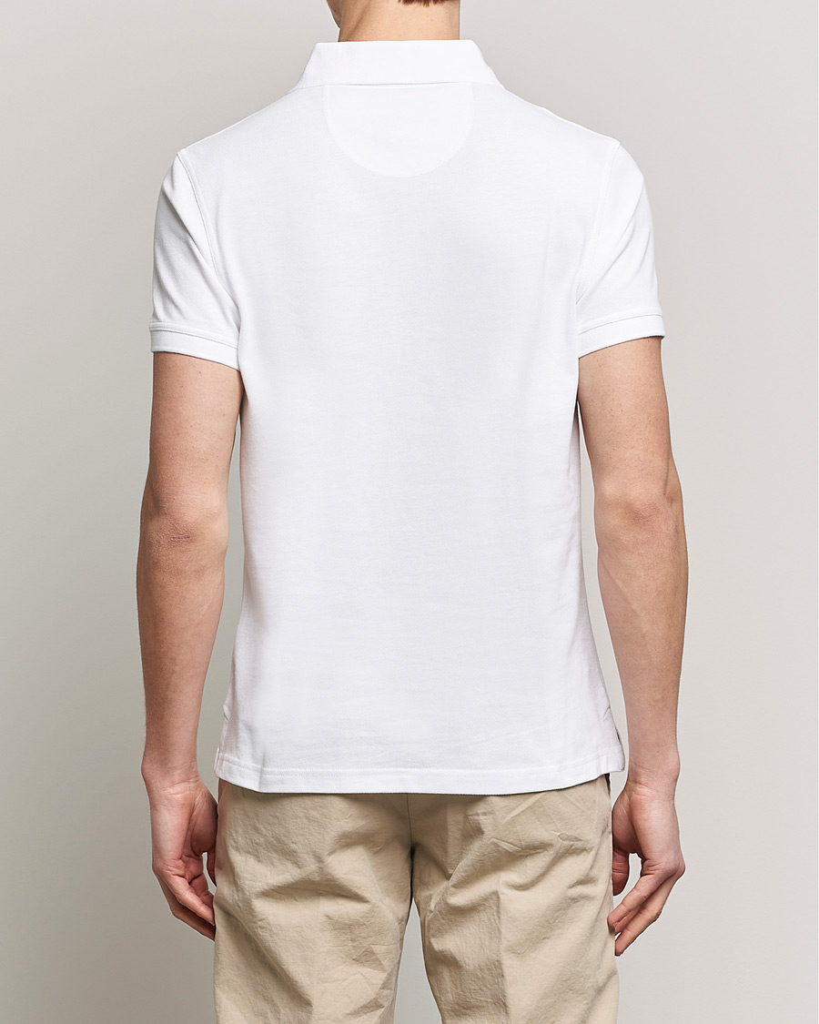 Mies | Pikeet | Barbour Lifestyle | Tartan Pique Polo White