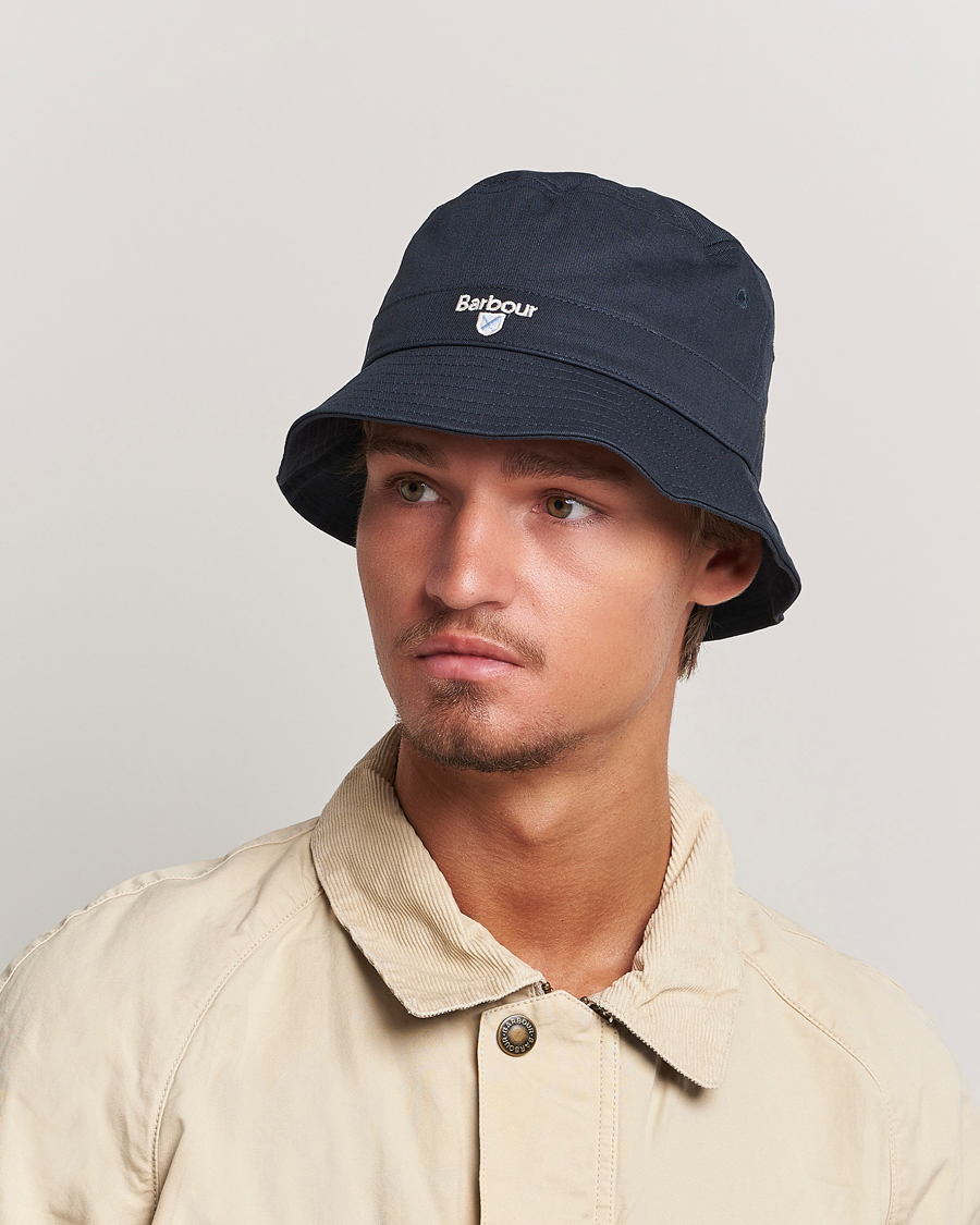Mies | Asusteet | Barbour Lifestyle | Cascade Bucket Hat Navy