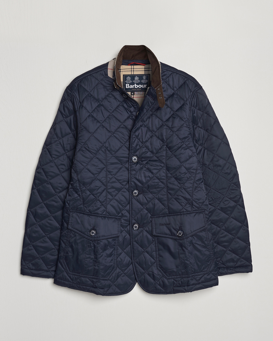 Mies | Takit | Barbour Lifestyle | Quilted Sander Jacket Navy