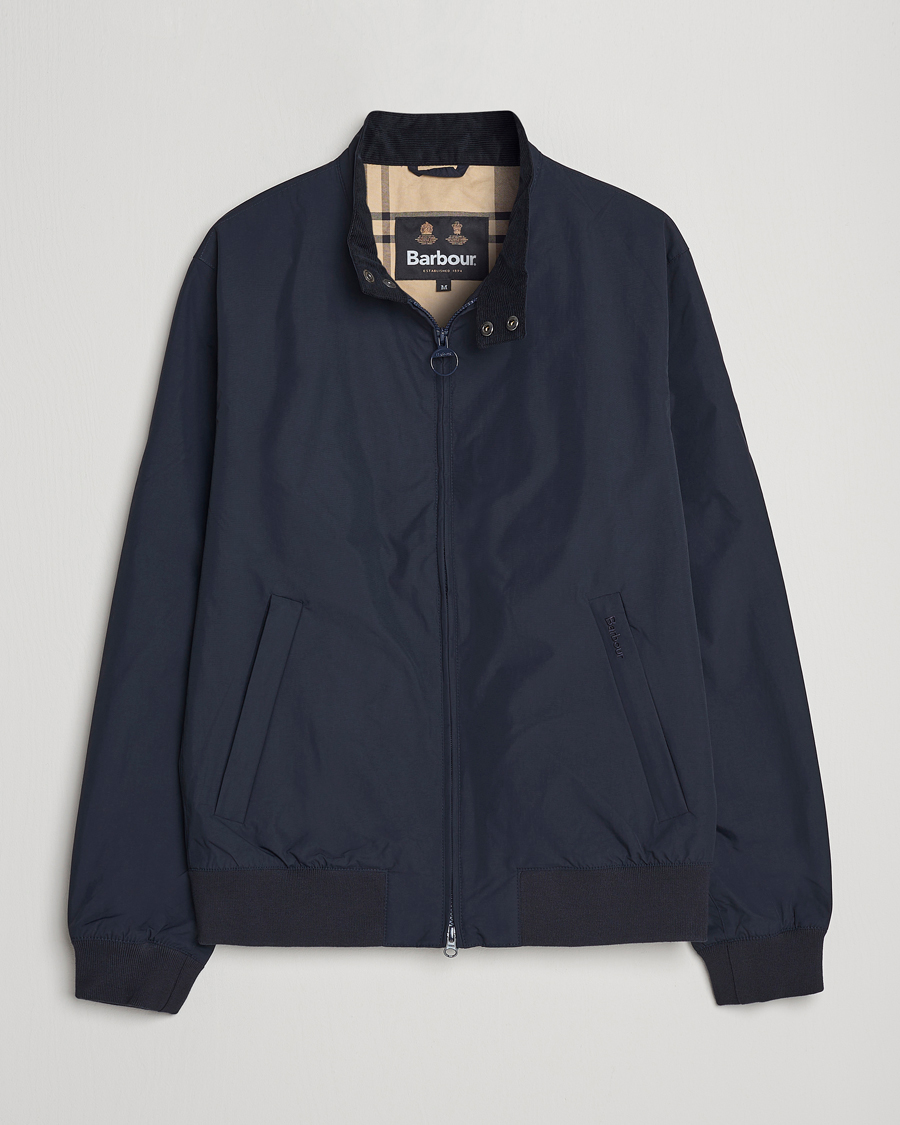 Mies | Takit | Barbour Lifestyle | Royston Casual Harrington Jacket Navy