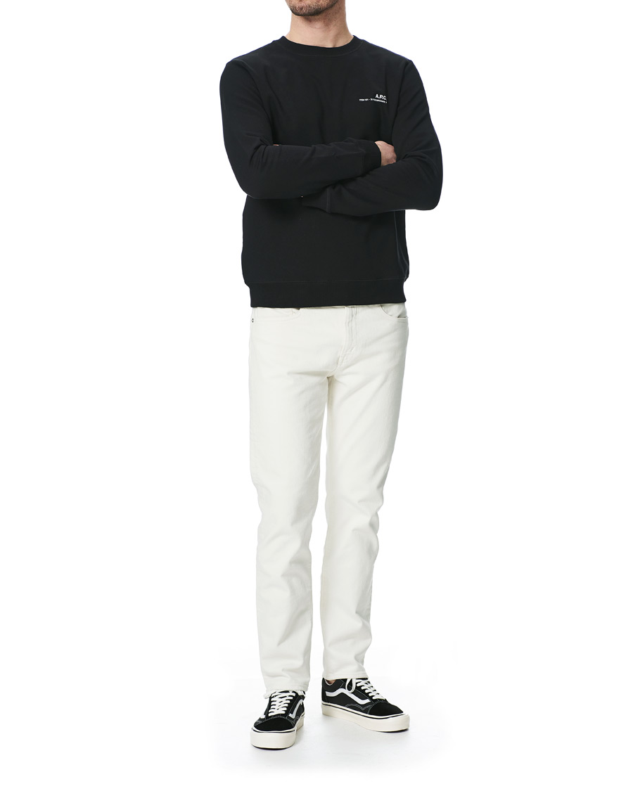 Mies | Puserot | A.P.C. | Item Crew Neck Sweatshirt Black