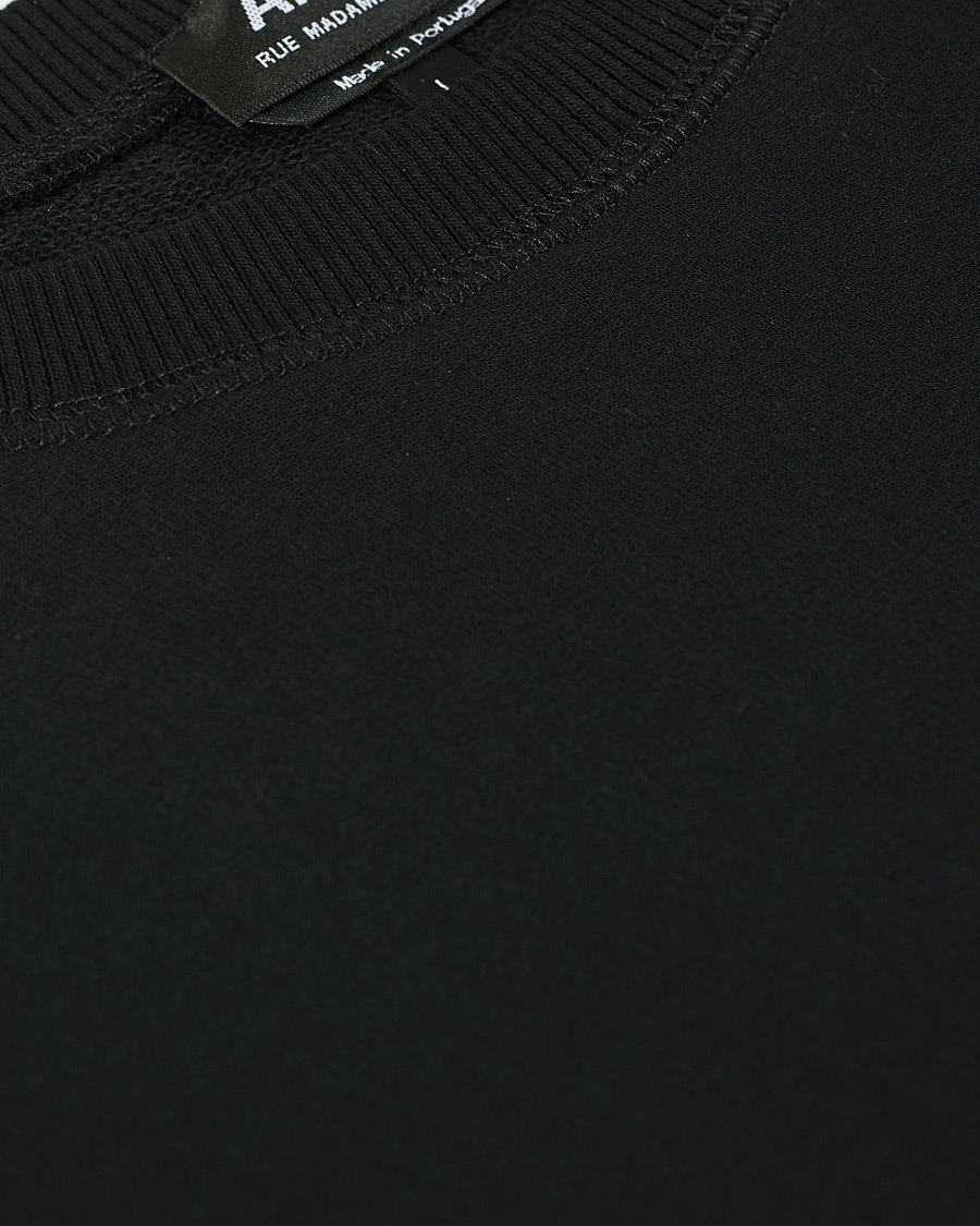 Mies | Puserot | A.P.C. | Item Crew Neck Sweatshirt Black