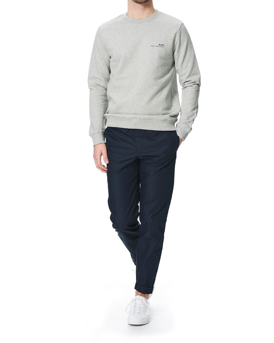 Mies | Puserot | A.P.C. | Item Crew Neck Sweatshirt Heather Grey