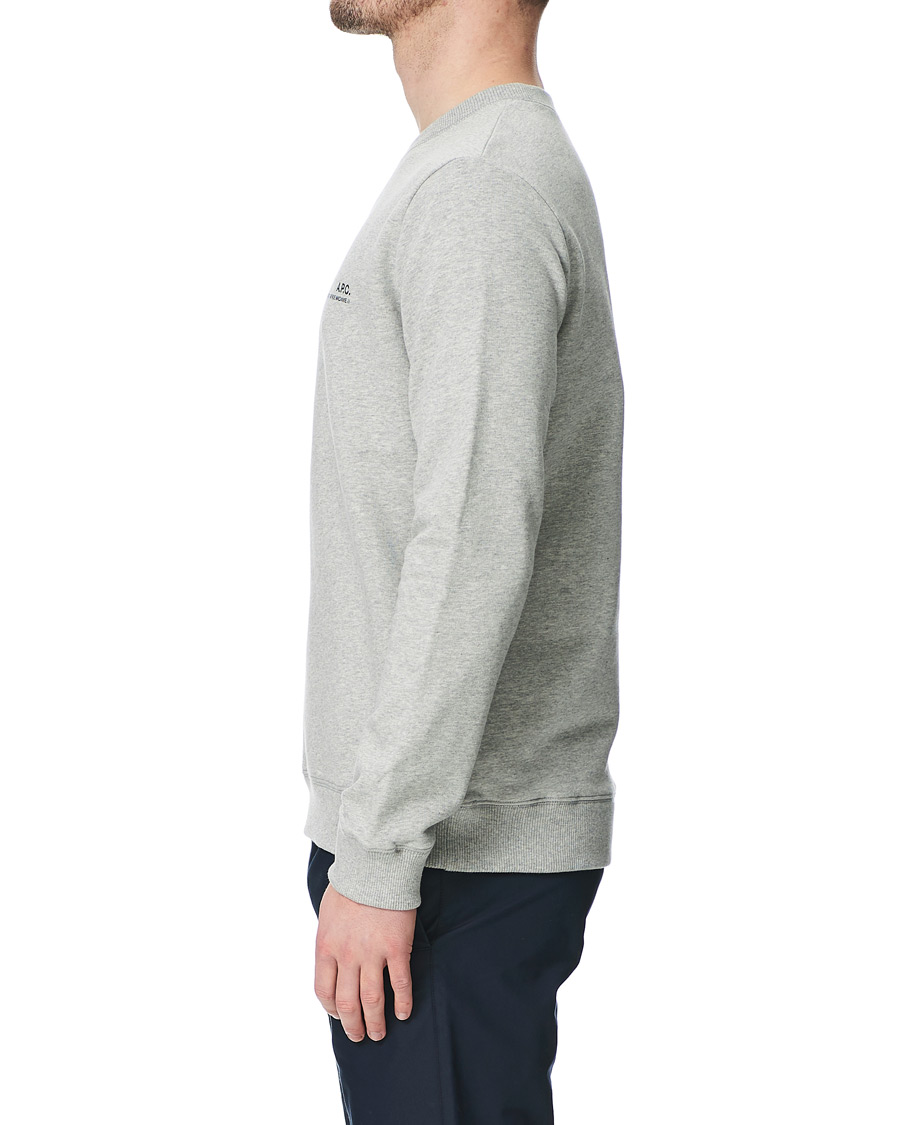 Mies | Puserot | A.P.C. | Item Crew Neck Sweatshirt Heather Grey